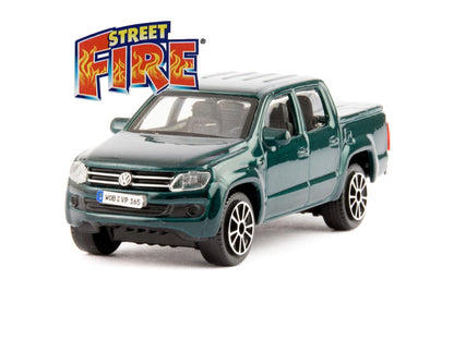 Volkswagen Amarok 2011 Green 1:43 Scale Bburago Diecast Toy Car-Bburago-Diecast Model Centre
