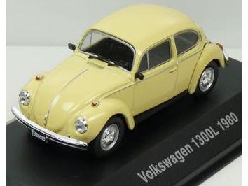 Volkswagen Beetle 1300L 1980 Yellow (Argentina Spec.) 1:43 Scale Diecast Model-Unbranded-Diecast Model Centre