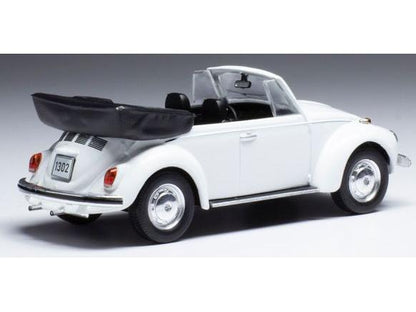 Volkswagen Beetle 1302 LS Cabriolet White 1971 1:43 Scale IXO Diecast Model Car-IXO-Diecast Model Centre