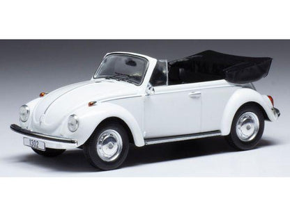 Volkswagen Beetle 1302 LS Cabriolet White 1971 1:43 Scale IXO Diecast Model Car-IXO-Diecast Model Centre