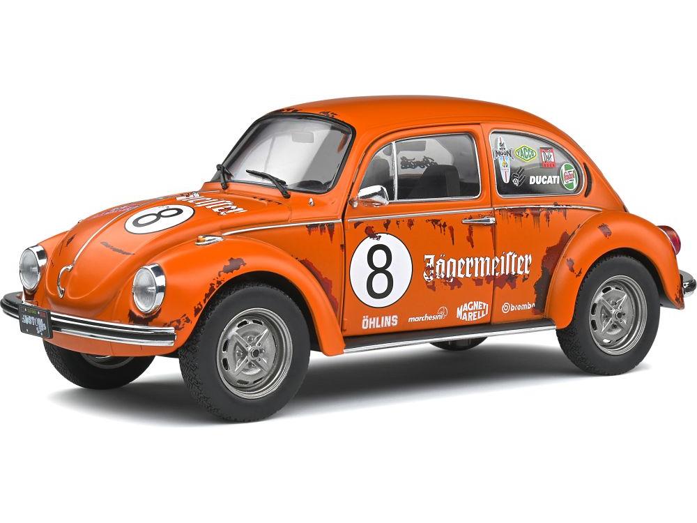 Volkswagen Beetle 1303 1974 Jaegermeister Tribute Orange 1:18 Scale Solido Diecast Model-Solido-Diecast Model Centre