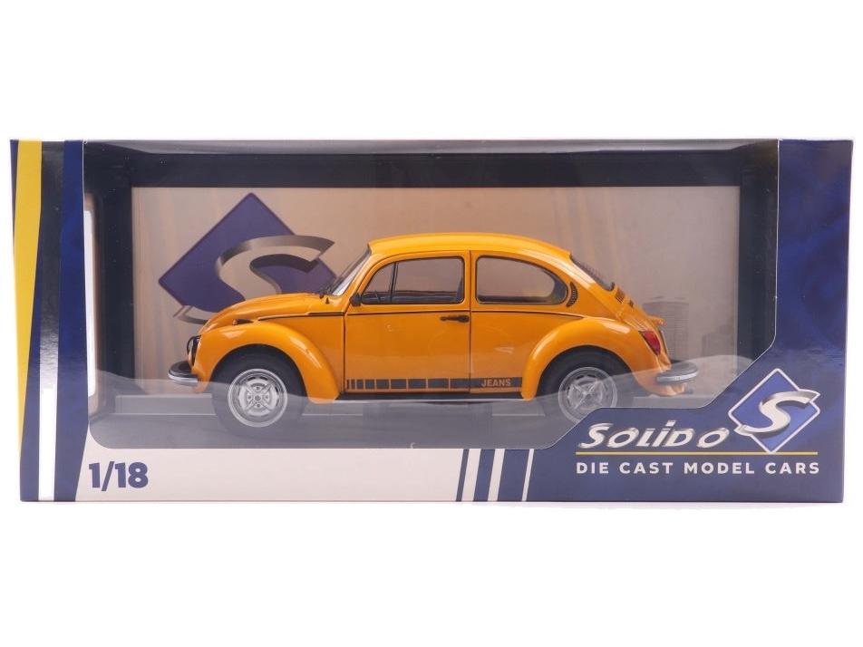 Volkswagen Beetle 1303 Jeans Orange 1974 1:18 Scale Diecast Model Car – Solido-Solido-Diecast Model Centre