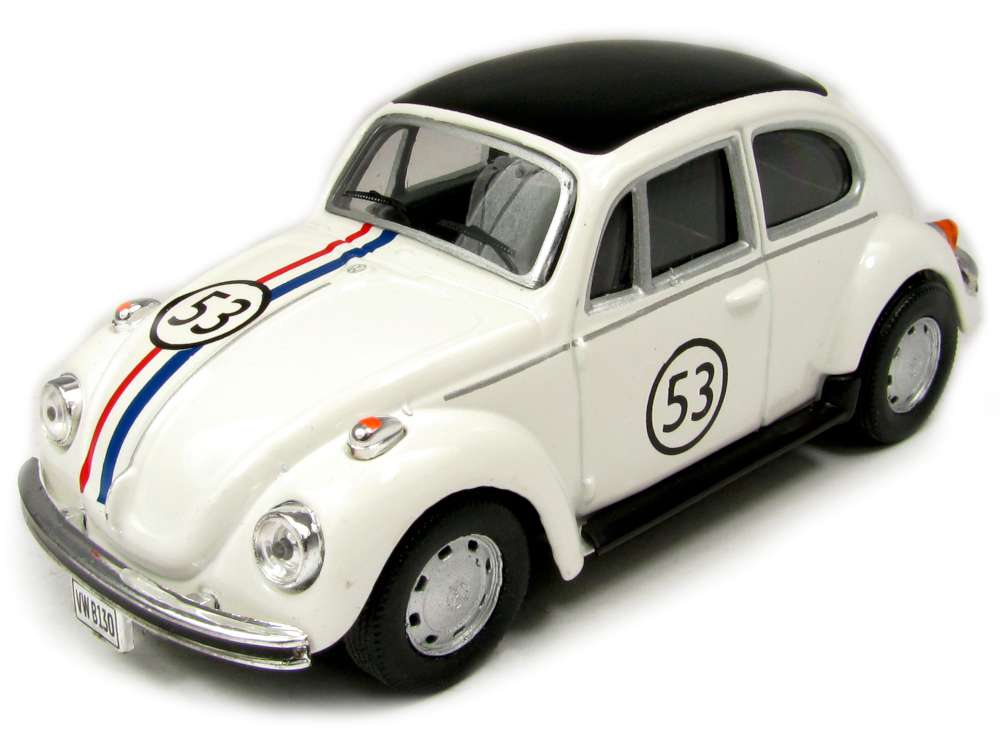 Volkswagen Beetle #53 Herbie 1:43 Scale Cararama Diecast Model-Cararama-Diecast Model Centre