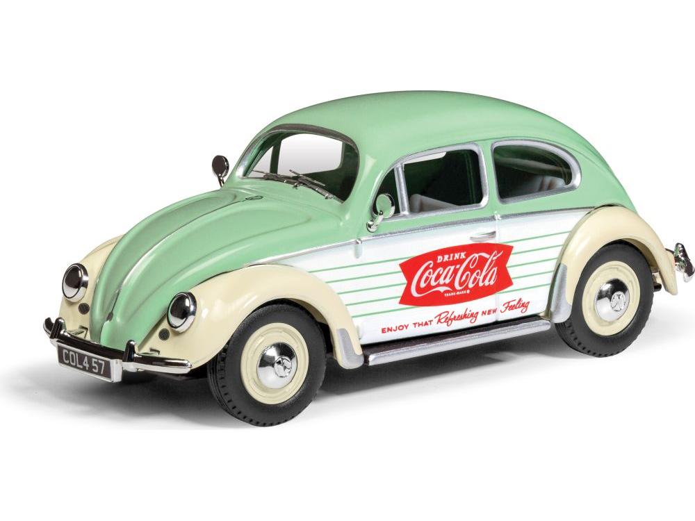 Volkswagen Beetle Coca Cola 1:43 Scale Corgi Diecast Model-Corgi-Diecast Model Centre