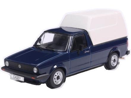 Volkswagen Caddy I Blue/Grey 1983 1:43 Scale Diecast Pickup – IXO-IXO-Diecast Model Centre