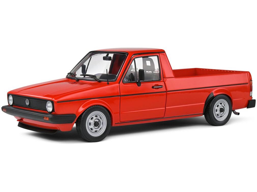 Volkswagen Caddy MK1 1982 Red 1:18 Scale Solido Diecast Model-Solido-Diecast Model Centre