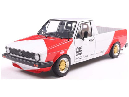 Volkswagen Caddy Mk1 M Racing Tribute Bi-Colour 1982 1:18 Scale Solido Diecast Model Pickup-Solido-Diecast Model Centre