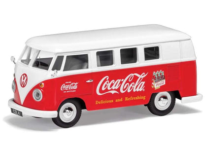 Volkswagen Camper Coca Cola Early 1960's 1:43 Scale Corgi Diecast Model-Corgi-Diecast Model Centre