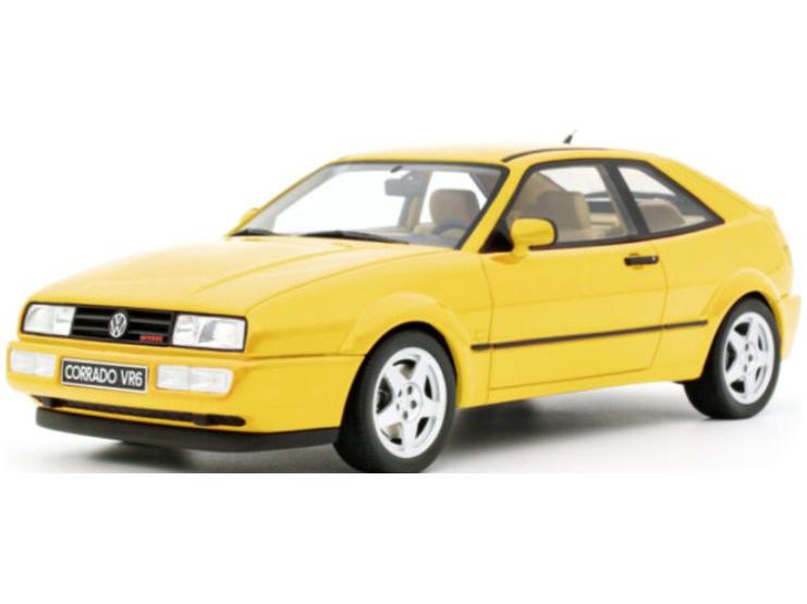 Volkswagen Corrado G60 Yellow Nugget 1988 1:18 Scale Resin Model Car – OttOmobile-OttOmobile-Diecast Model Centre