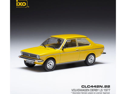 Volkswagen Derby LS Orange 1977 1:43 Scale IXO Diecast Model Car-IXO-Diecast Model Centre