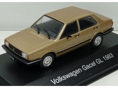 Volkswagen GACEL GL (Voyage) Met.Beige (Argentina Spec.) 1:43 Scale Diecast Model-Unbranded-Diecast Model Centre