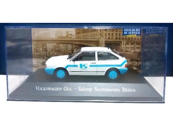 Volkswagen Gol 89 Sabesp- Agua E Esgoto (Brazil) 1:43 Scale Unbranded Diecast Model-Unbranded-Diecast Model Centre