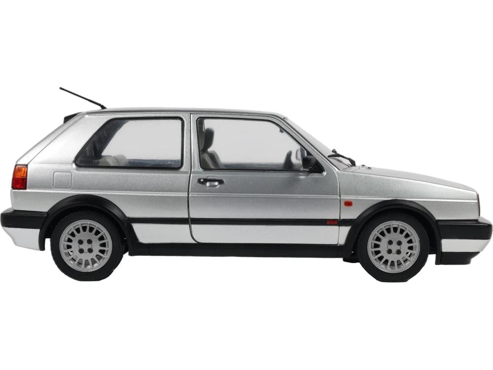Volkswagen Golf 2 GTi G60 Diamond Silver 1989 1:18 Scale Diecast Car – Solido-Solido-Diecast Model Centre