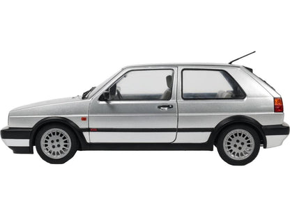 Volkswagen Golf 2 GTi G60 Diamond Silver 1989 1:18 Scale Diecast Car – Solido-Solido-Diecast Model Centre