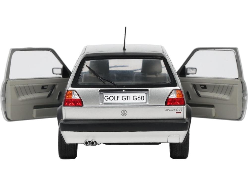 Volkswagen Golf 2 GTi G60 Diamond Silver 1989 1:18 Scale Diecast Car – Solido-Solido-Diecast Model Centre