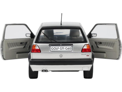 Volkswagen Golf 2 GTi G60 Diamond Silver 1989 1:18 Scale Diecast Car – Solido-Solido-Diecast Model Centre