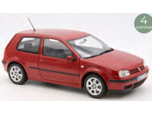 Volkswagen Golf 2002 red - 1:18 Scale Diecast Model Car-Norev-Diecast Model Centre