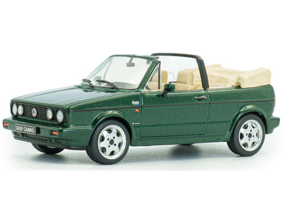 Volkswagen Golf Cabrio Classic Line Classic Green 1992 1:43 Scale Solido Diecast Model Car-Solido-Diecast Model Centre