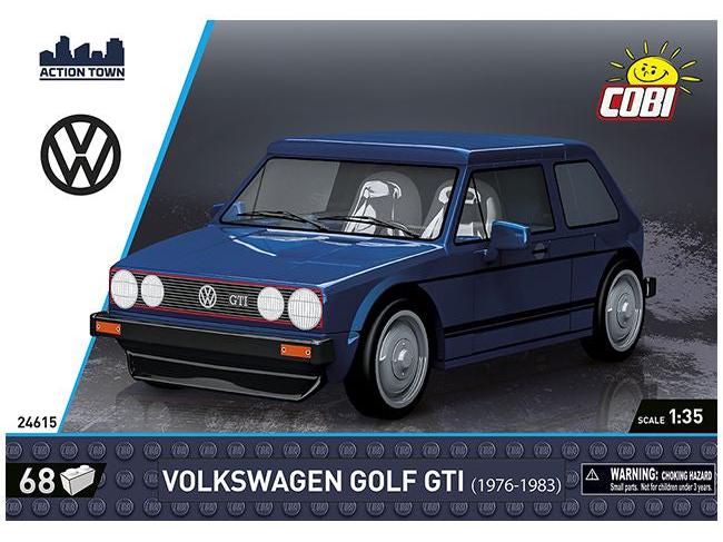 Volkswagen Golf GTI 1976 (68 pcs) Cobi Brick Build Kit-Cobi-Diecast Model Centre