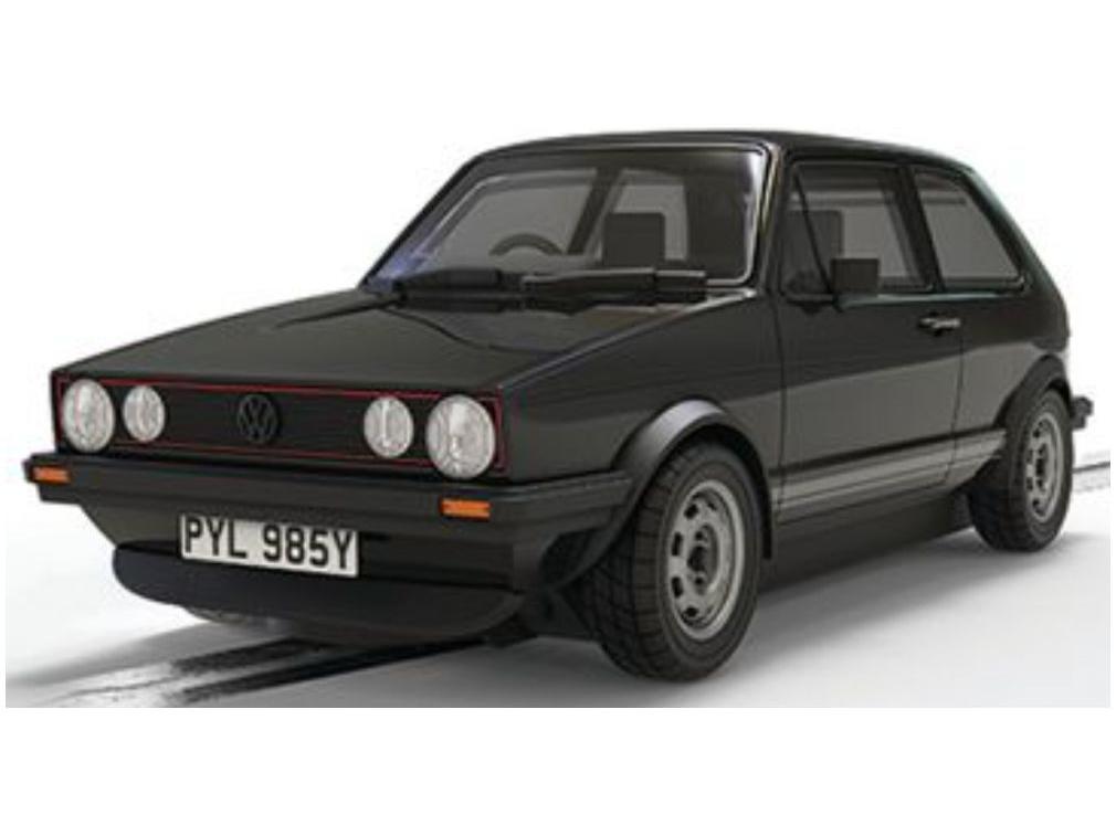 Volkswagen Golf MK1 GTi Black 1:32 Scale Scalextric Slot Racing Car-Scalextric-Diecast Model Centre