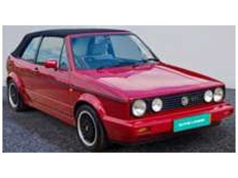 Volkswagen Golf Mk1 Convertible Sportline 1992 red - 1:43 Scale Model Car-Solido-Diecast Model Centre