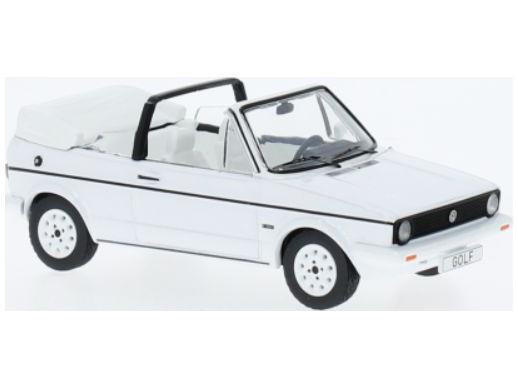 Volkswagen Golf Mk1 Convertible White 1981 1:43 Scale IXO Diecast Model Car-IXO-Diecast Model Centre