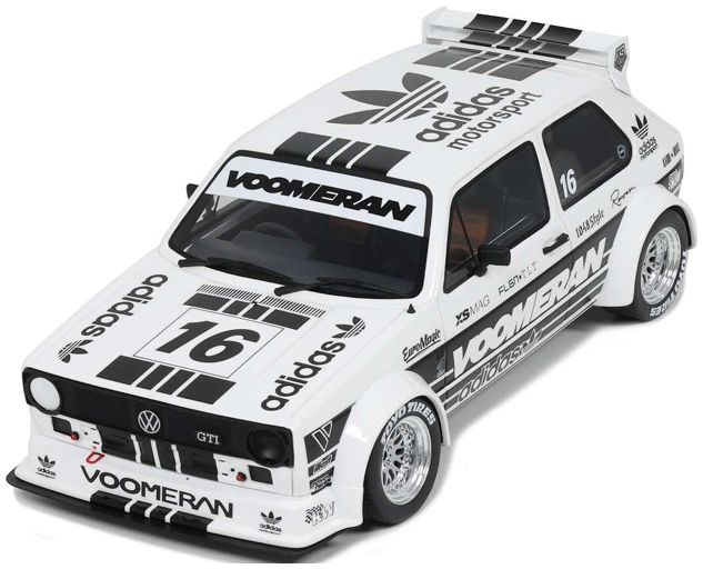 Volkswagen Golf Mk1 GTi Voomeran White 1:18 Scale OttOmobile Resin Model-OttOmobile-Diecast Model Centre