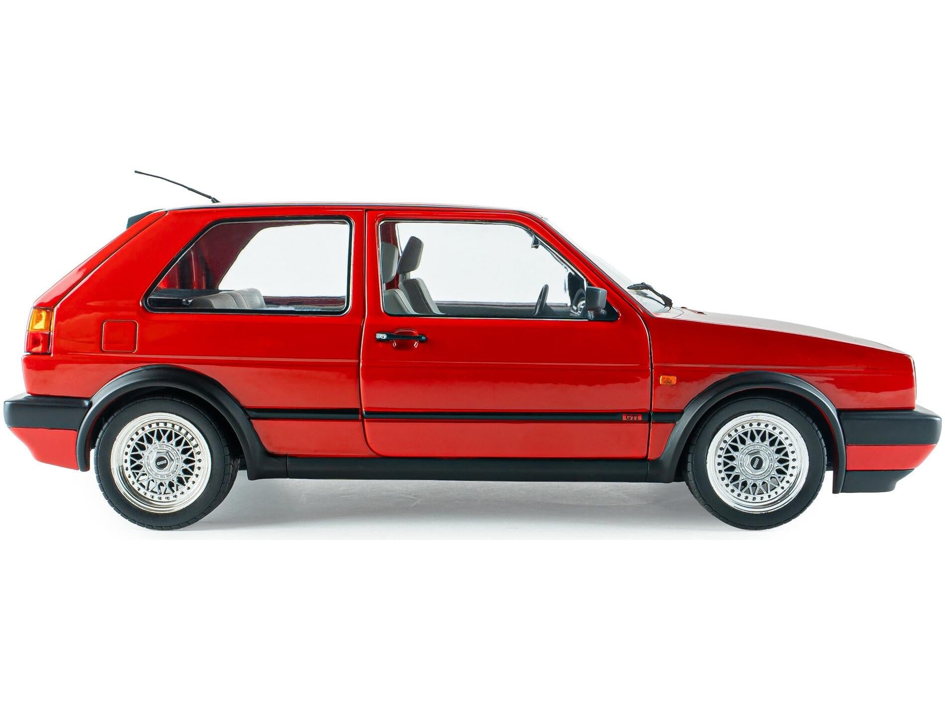 Volkswagen Golf Mk2 GTi G60 Mars Red 1989 1:18 Scale Diecast Model Car – Solido-Solido-Diecast Model Centre