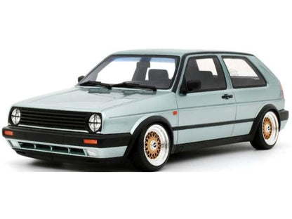 Volkswagen Golf Mk2 GTi 'Stance' Calypso Green 1:18 Scale Resin Car – OttOmobile Samurai Collection-OttOmobile-Diecast Model Centre