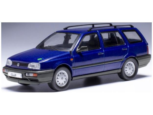 Volkswagen Golf Mk3 Metallic Blue 1994 Pink Floyd 1:43 Scale IXO Diecast Model Car-IXO-Diecast Model Centre