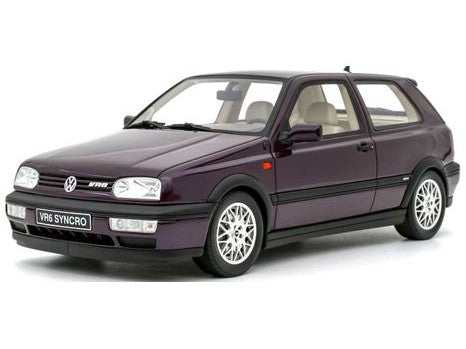 Volkswagen Golf Mk3 VR6 Syncro 1995 purple - 1:18 Scale Resin Model Car-OttOmobile-Diecast Model Centre