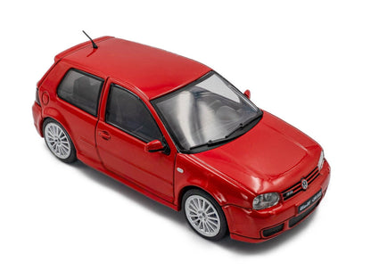 Volkswagen Golf Mk4 R32 2003 Toronto Red 1:43 Scale Solido Diecast Model-Solido-Diecast Model Centre