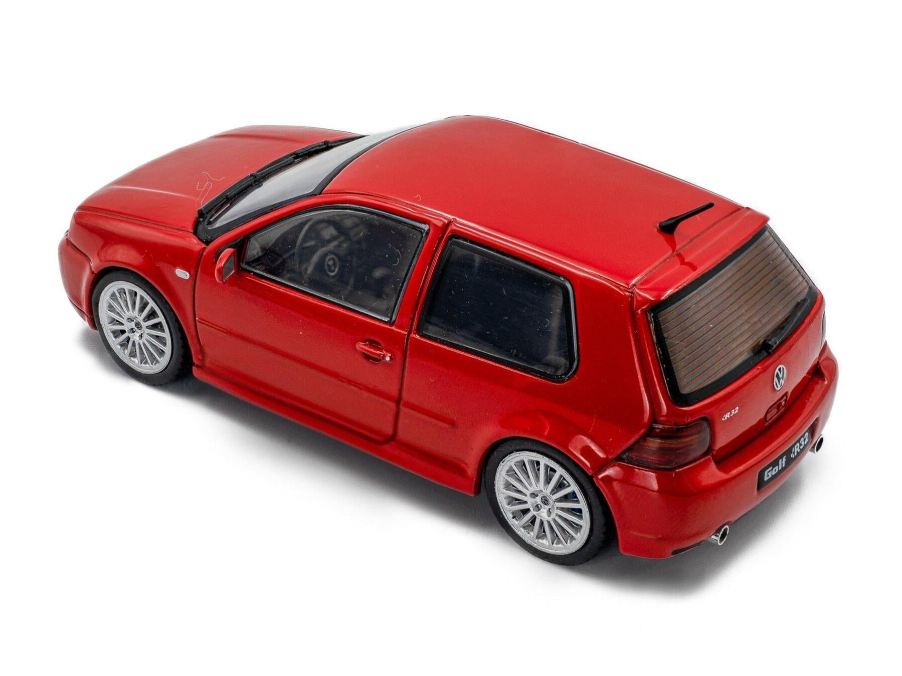 Volkswagen Golf Mk4 R32 2003 Toronto Red 1:43 Scale Solido Diecast Model-Solido-Diecast Model Centre
