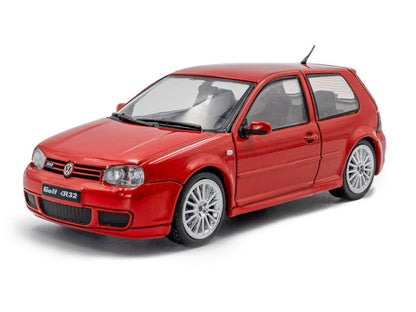 Volkswagen Golf Mk4 R32 2003 Toronto Red 1:43 Scale Solido Diecast Model-Solido-Diecast Model Centre