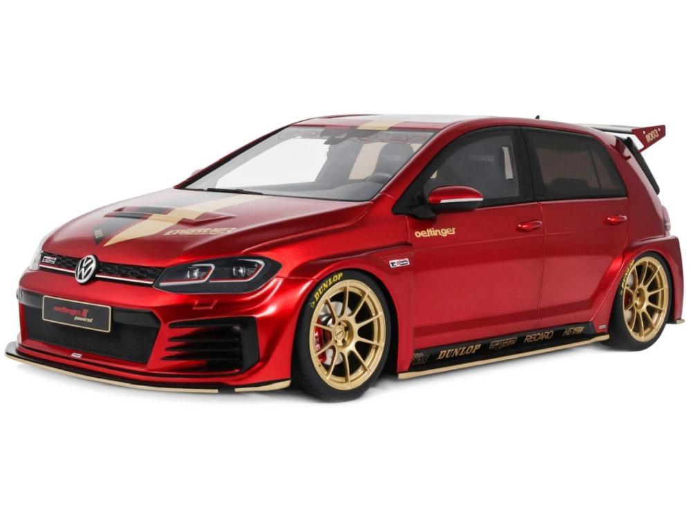 Volkswagen Golf Mk7 Oettinger TCR Germany Street Candy Red 2019 1:18 Scale Resin Car – OttOmobile-OttOmobile-Diecast Model Centre