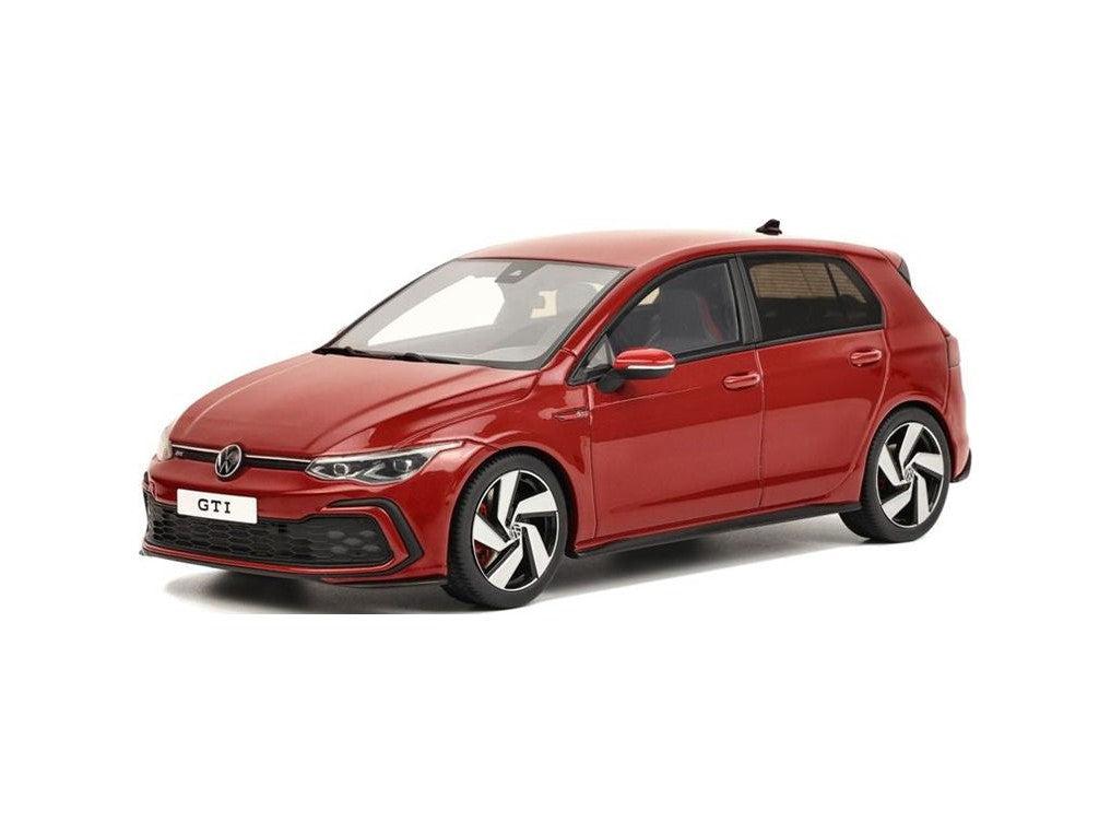 Volkswagen Golf Mk8 GTi 2021 red - 1:18 Scale Resin Model Car-Otto-Diecast Model Centre