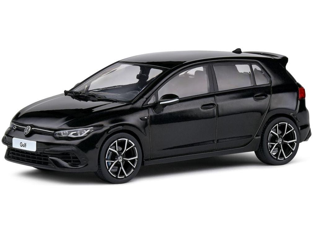 Volkswagen Golf Mk8 R 2022 Black 1:43 Scale Solido Diecast Model-Solido-Diecast Model Centre