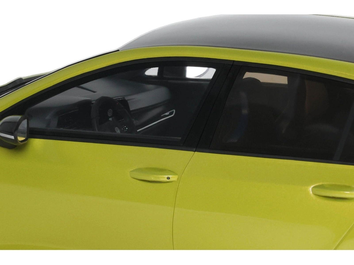 Volkswagen Golf Mk8 R 333 Limited Edition Lime Yellow Metallic 2023 1:18 Scale Resin Car – OttOmobile-OttOmobile-Diecast Model Centre