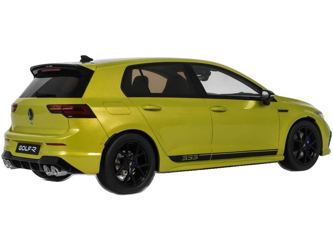 Volkswagen Golf Mk8 R 333 Limited Edition Lime Yellow Metallic 2023 1:18 Scale Resin Car – OttOmobile-OttOmobile-Diecast Model Centre