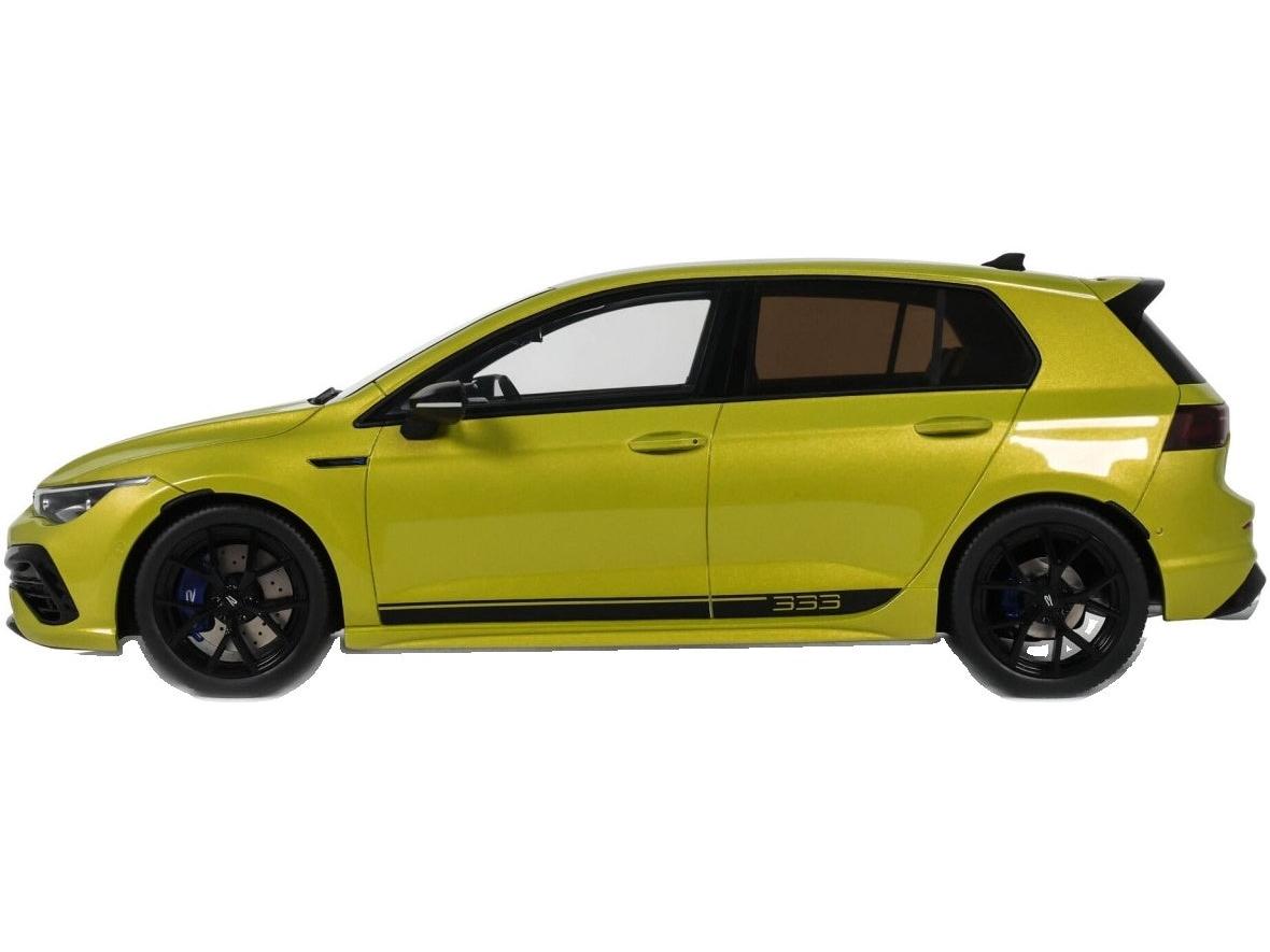 Volkswagen Golf Mk8 R 333 Limited Edition Lime Yellow Metallic 2023 1:18 Scale Resin Car – OttOmobile-OttOmobile-Diecast Model Centre