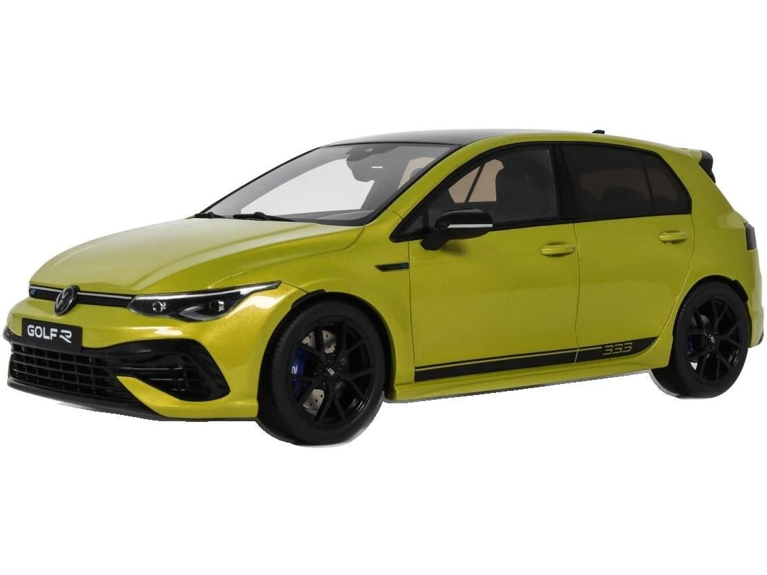 Volkswagen Golf Mk8 R 333 Limited Edition Lime Yellow Metallic 2023 1:18 Scale Resin Car – OttOmobile-OttOmobile-Diecast Model Centre