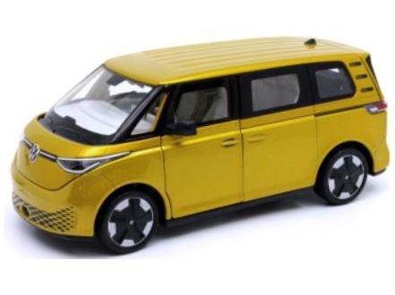 Volkswagen ID.BUZZ Yellow (w/Windows) 1:24 Scale Welly Diecast Model Car-Welly-Diecast Model Centre