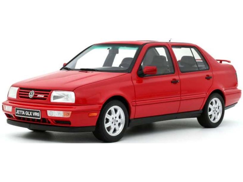 Volkswagen Jetta Mk3 GLX VR6 Flash Red 1996 1:18 Scale Resin Car – OttOmobile Samurai Collection-OttOmobile-Diecast Model Centre