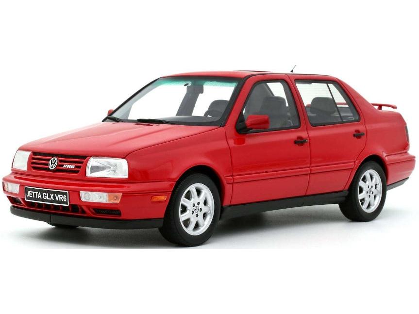Volkswagen Jetta Mk3 GLX VR6 Flash Red 1996 1:18 Scale Resin Car – OttOmobile Samurai Collection-OttOmobile-Diecast Model Centre