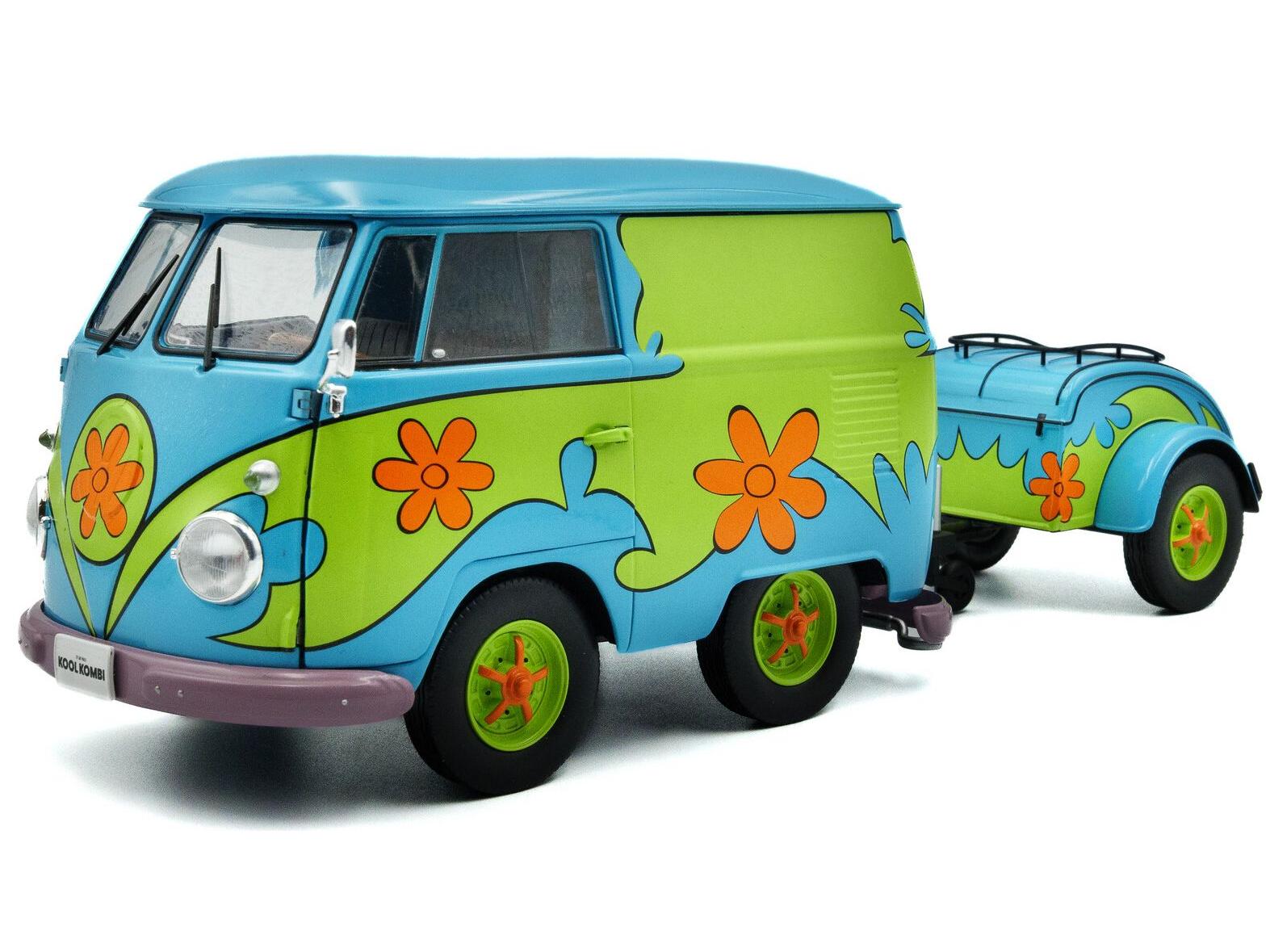 Volkswagen Kool Kombi Ghosthunters Machine 2024 1:18 Scale Solido Diecast Model-Solido-Diecast Model Centre