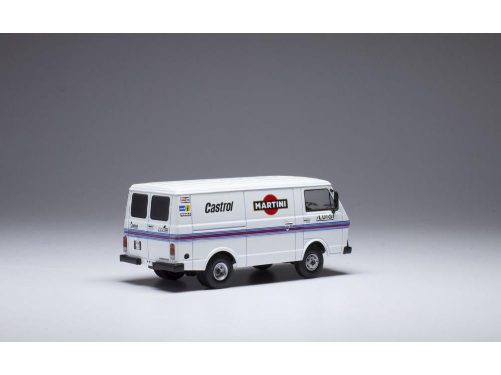 Volkswagen LT28 SWB Martini Racing Rally Assistance Van 1:43 Scale IXO Diecast Model Van-IXO-Diecast Model Centre