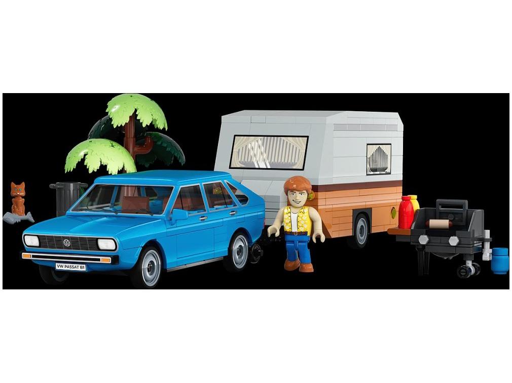 Volkswagen Passat B1 w/Caravan (361 pcs) Cobi Brick Build Kit-Cobi-Diecast Model Centre