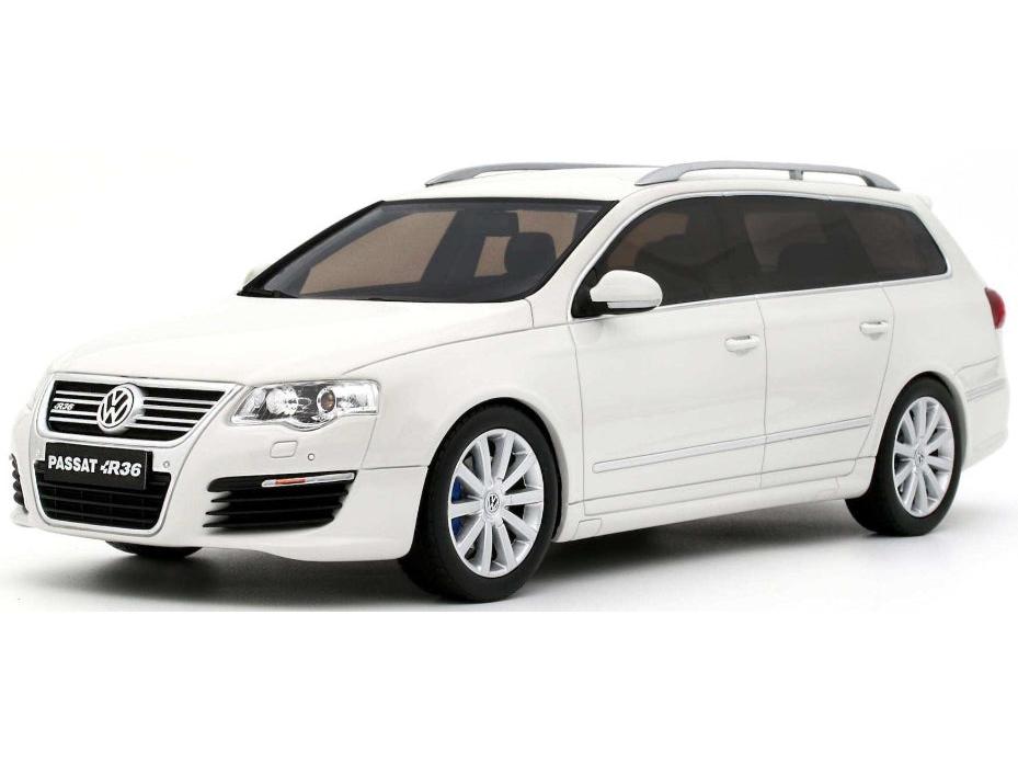 Volkswagen Passat (B6) R36 Variant Candy White 2008 1:18 Scale Resin Car – OttOmobile-OttOmobile-Diecast Model Centre