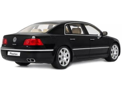 Volkswagen Phaeton 6.0 W12 Black L041 2005 1:18 Scale Resin Car – OttOmobile-OttOmobile-Diecast Model Centre