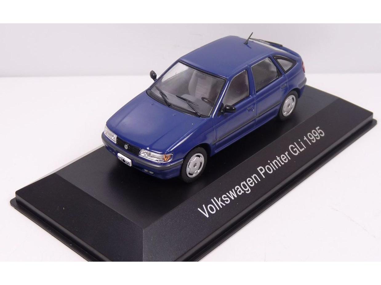 Volkswagen Pointer GLI 1994 - Blue Anos 80/90 (Argentina Spec.) 1:43 Scale Unbranded Diecast Model-Unbranded-Diecast Model Centre